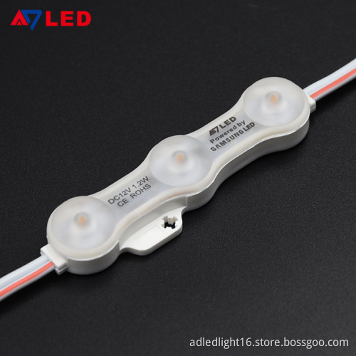 Adled Light High brightness 1.2w 120lm 12v Samsung led module 6500k for sign light outdoor